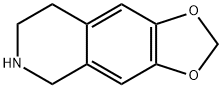 5,6,7,8-테트라하이드로-[1,3]디옥솔로[4,5-G]이소퀴놀린 구조식 이미지