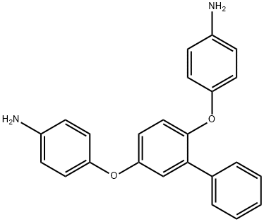 1,4-Bis(4-aminophenoxy)-2-phenylbenzene 구조식 이미지