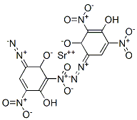 스트론튬6-디아조-3-히드록시-2,4-디니트로시클로헥사-2,4-디에놀레이트 구조식 이미지