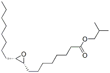 이소부틸시스-3-옥틸록시란-2-옥타노에이트 구조식 이미지