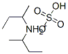 di-sec-butylammonium hydrogen sulphate  Structure