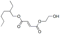 2-ethylhexyl 2-hydroxyethyl 2-butenedioate  Structure