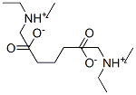 bis(triethylammonium) glutarate Structure