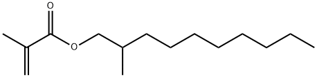 2-methyldecyl methacrylate Structure