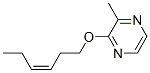 (Z)-2-(3-헥세닐옥시)-3-메틸피라진 구조식 이미지