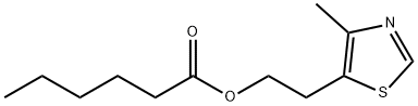 2-(4-Methylthiazol-5-yl)ethyl hexanoate Structure