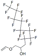 4,4,5,5,6,6,7,7,8,8,9,9,10,10,11,11,11-heptadecafluoro-1-(vinyloxy)undecan-2-ol Structure