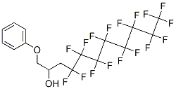 4,4,5,5,6,6,7,7,8,8,9,9,10,10,11,11,11-heptadecafluoro-1-phenoxyundecan-2-ol Structure