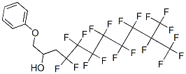 4,4,5,5,6,6,7,7,8,8,9,9,10,11,11,11-헥사데카플루오로-1-페녹시-10-(트리플루오로메틸)운데칸-2-올 구조식 이미지