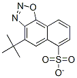 4-tert-부틸나프트[2,1-d]-1,2,3-옥사디아졸-6-술포네이트 구조식 이미지