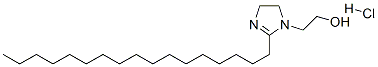 2-heptadecyl-4,5-dihydro-1H-imidazol-1-ethanol monohydrochloride Structure