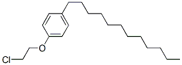 1-(2-chloroethoxy)-4-dodecylbenzene Structure