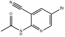 N-(5-bromo-3-cyanopyridin-2-yl)acetamide Structure