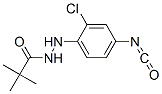 N'-(2-클로로-4-이소시아네이토페닐)-2,2-디메틸프로피오노히드라지드 구조식 이미지