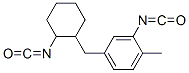 5-[(2-isocyanatocyclohexyl)methyl]-o-tolyl isocyanate Structure