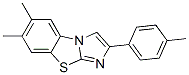6,7-다이메틸-2-(4-메틸페닐)이미다조[2,1-B]벤조티아졸 구조식 이미지