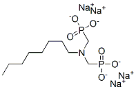 [(октилимино) бис (метилен)] бисфосфоновая кислота, натриевая соль структурированное изображение