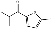 2-methyl-1-(5-methyl-2-thienyl)propan-1-one  Structure