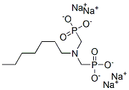 tetrasodium [(heptylimino)bis(methylene)]bisphosphonate Structure
