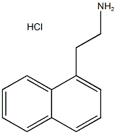 2-(1-NAPHTHYL)ETHYLAMINE HYDROCHLORIDE,& 구조식 이미지