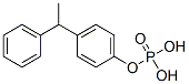 p-(1-페닐에틸)페닐인산이수소 구조식 이미지
