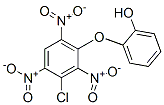 2-(3-chloro-2,4,6-trinitrophenoxy)phenol Structure