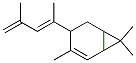 4-(1,3-dimethyl-1,3-butadienyl)-3,7,7-trimethylbicyclo[4.1.0]hept-2-ene Structure