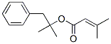 1,1-디메틸-2-페닐에틸3-메틸-2-부테노에이트 구조식 이미지