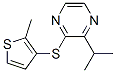2-(1-methylethyl)-3-[(2-methyl-3-thienyl)thio]pyrazine 구조식 이미지