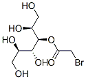 D-glucitol 3-(bromoacetate) Structure