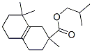 이소부틸1,2,3,4,5,6,7,8-옥타히드로-2,8,8-트리메틸-2-나프토에이트 구조식 이미지