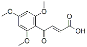 4-oxo-4-(2,4,6-trimethoxyphenyl)-2-butenoic acid Structure