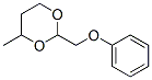 4-메틸-2-(페녹시메틸)-1,3-디옥산 구조식 이미지