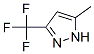 5-methyl-3-(trifluoromethyl)-1H-pyrazole 구조식 이미지