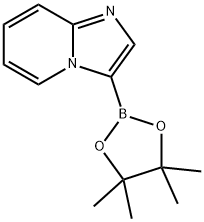 IMIDAZO[1,2-A]PYRIDINE-3-BORONIC ACID PINACOL ESTER Structure