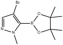 942070-88-4 4-BroMo-1-Methyl-5-(4,4,5,5-tetraMethyl-1,3,2-dioxaborolan-2-yl)-1H-pyrazole