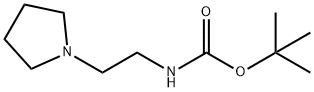 1-(2-N-Boc-AMinoethyl)pyrrolidine Structure