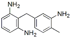 2-[(3-amino-4-methylphenyl)methyl]benzene-1,3-diamine Structure