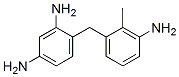 4-[(3-amino-2-methylphenyl)methyl]benzene-1,3-diamine Structure