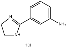 3-(4,5-dihydro-1H-imidazol-2-yl)aniline dihydrochloride  Structure