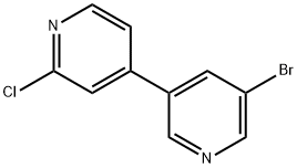 5-BROMO-2'-CHLORO-[3,4']-BIPYRIDINE Structure