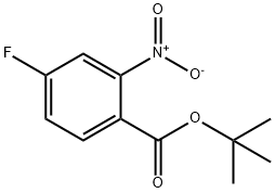 4-Fluoro-2-Nitro-Benzoic Acid Tert-Butyl Ester Structure