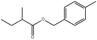 4-메틸벤질2-메틸부티레이트 구조식 이미지