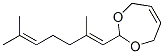 2-(2,6-dimethyl-1,5-heptadienyl)-4,7-dihydro-1,3-dioxepin Structure