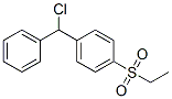 1- (хлорфенилметил) -4- (этилсульфонил) бензол структурированное изображение
