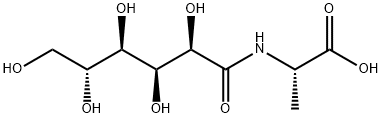 N-D-gluconoyl-L-alanine Structure