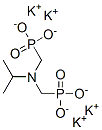[[isopropylimino]bis(methylene)]bisphosphonic acid, potassium salt  Structure
