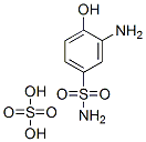 3-amino-4-hydroxybenzenesulphonamide sulphate Structure