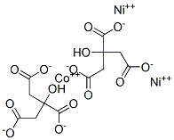 cobalt(2+) dinickel(2+) bis[2-hydroxypropane-1,2,3-tricarboxylate] Structure