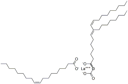 lanthanum(3+) oleate Structure